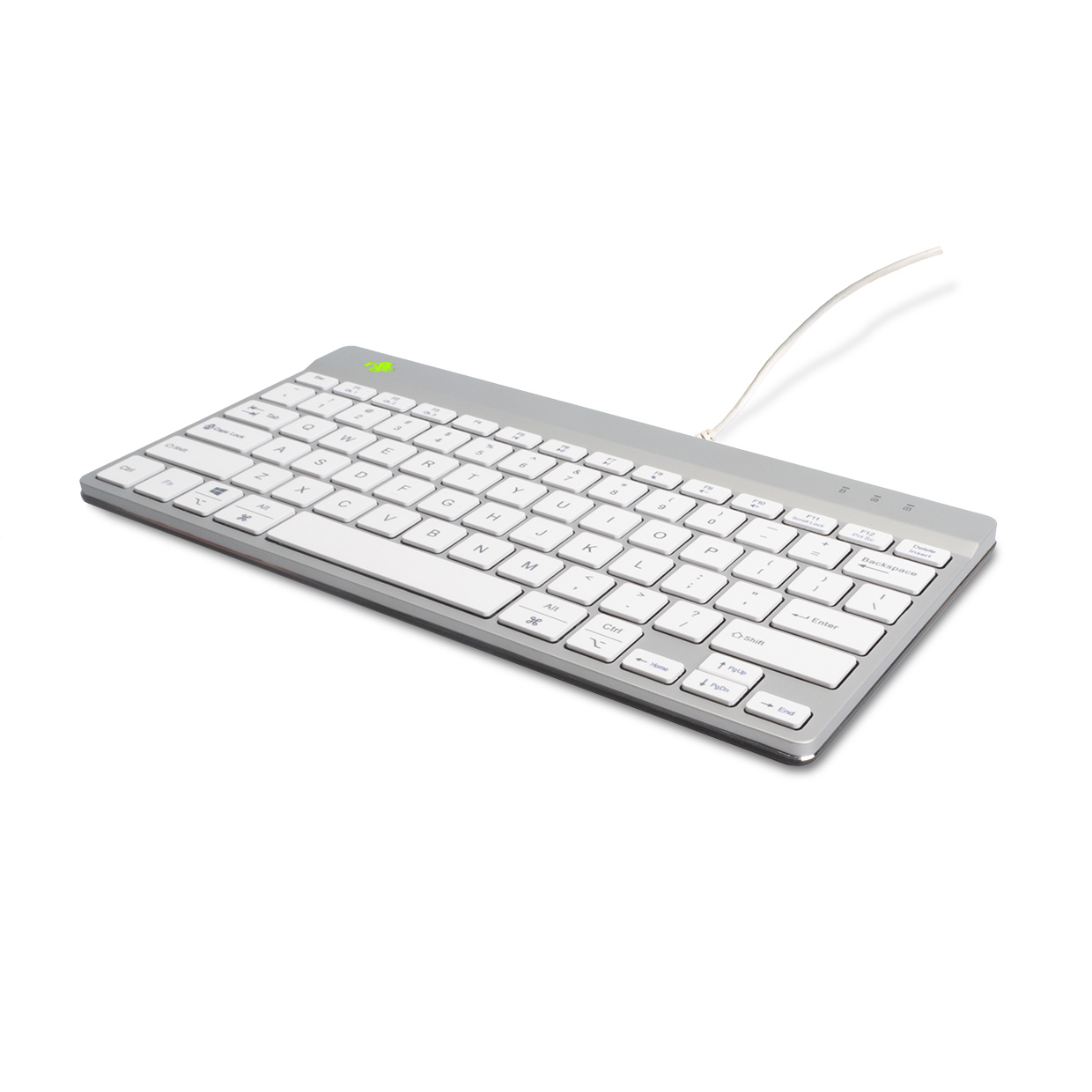 Clavier R-Go compact Break filaire Blanc
