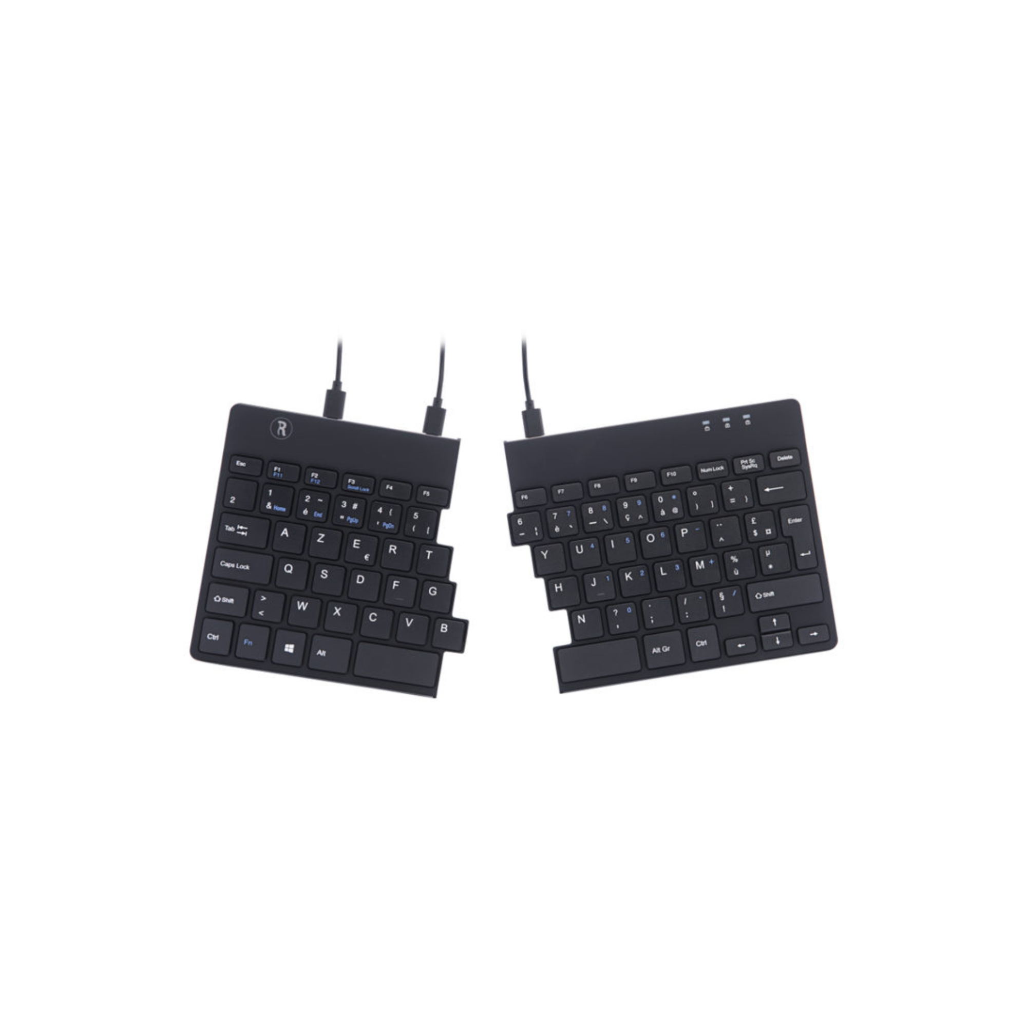 Clavier R-Go Split filaire Break Noir